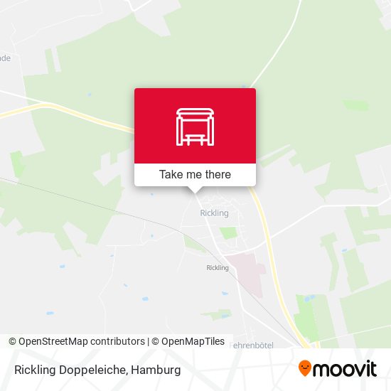 Rickling Doppeleiche map