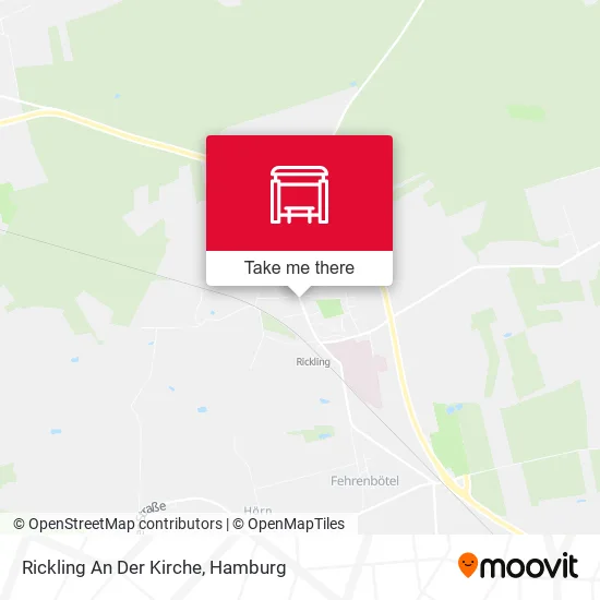 Карта Rickling An Der Kirche