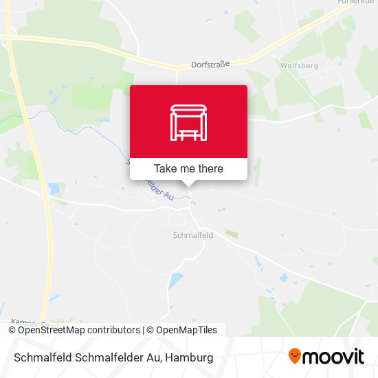 Schmalfeld Schmalfelder Au map