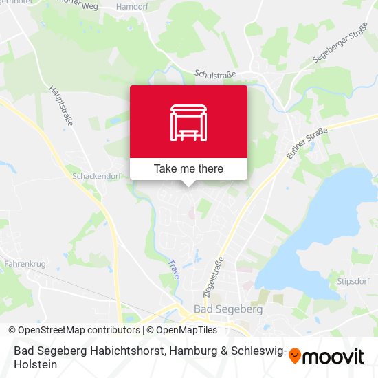 Bad Segeberg Habichtshorst map