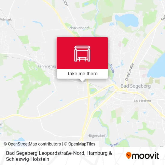 Bad Segeberg Leopardstraße-Nord map