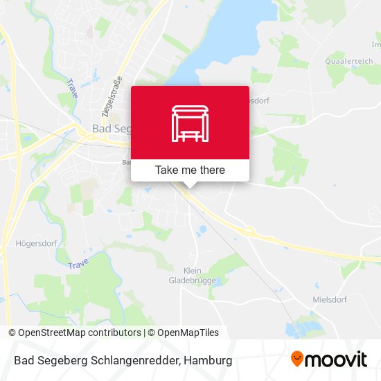 Bad Segeberg Schlangenredder map