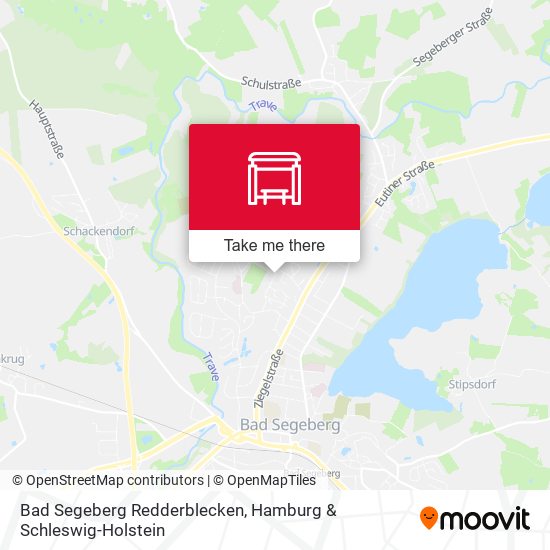 Bad Segeberg Redderblecken map