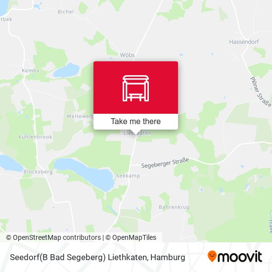 Seedorf(B Bad Segeberg) Liethkaten map