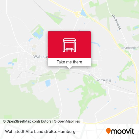 Wahlstedt Alte Landstraße map