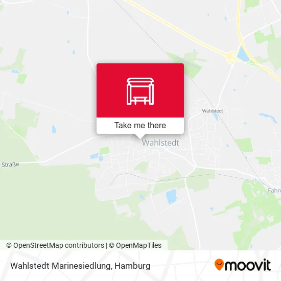 Карта Wahlstedt Marinesiedlung