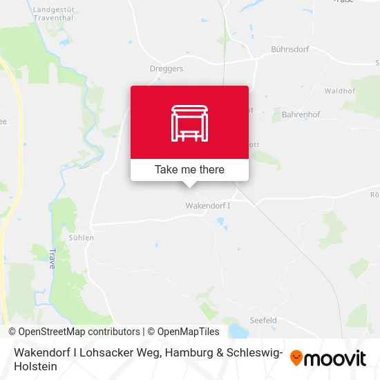 Карта Wakendorf I Lohsacker Weg