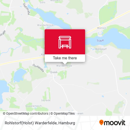 Rohlstorf(Holst) Warderfelde map