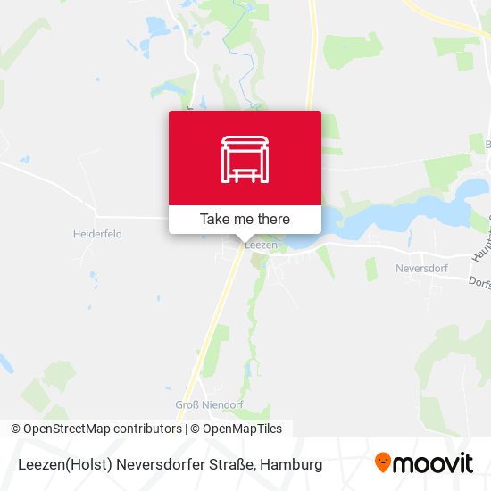 Leezen(Holst) Neversdorfer Straße map
