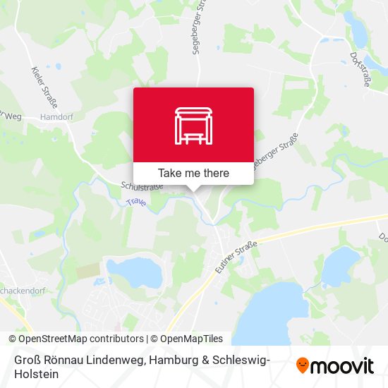 Groß Rönnau Lindenweg map