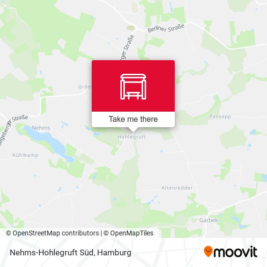 Nehms-Hohlegruft Süd map