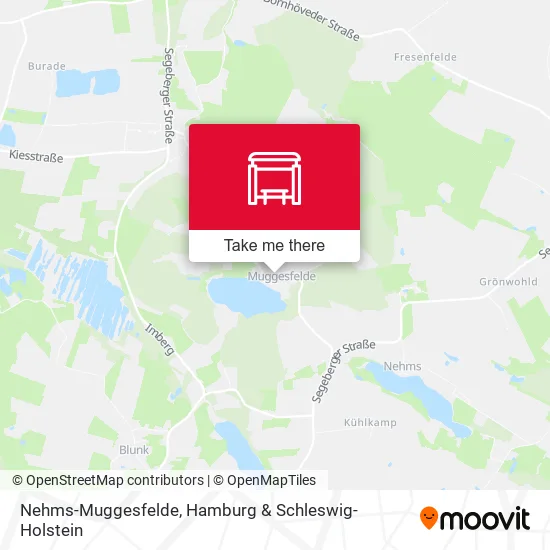 Карта Nehms-Muggesfelde