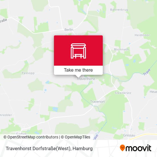 Travenhorst Dorfstraße(West) map