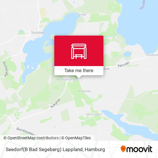 Seedorf(B Bad Segeberg) Lappland map