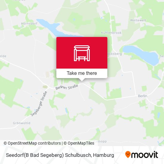 Seedorf(B Bad Segeberg) Schulbusch map