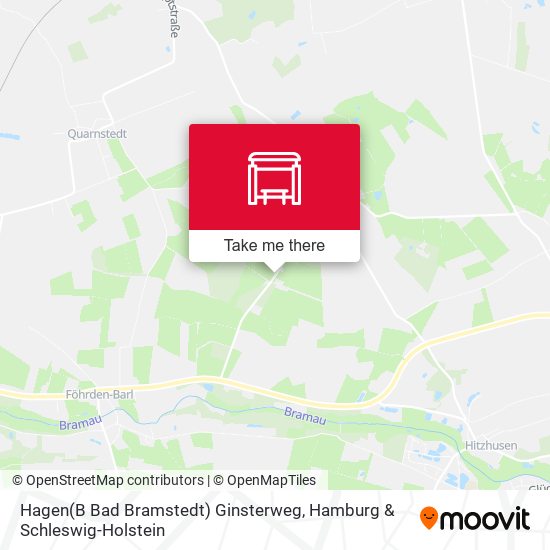 Hagen(B Bad Bramstedt) Ginsterweg map