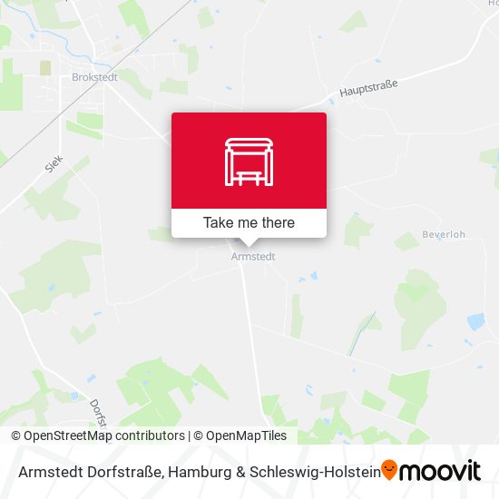 Armstedt Dorfstraße map