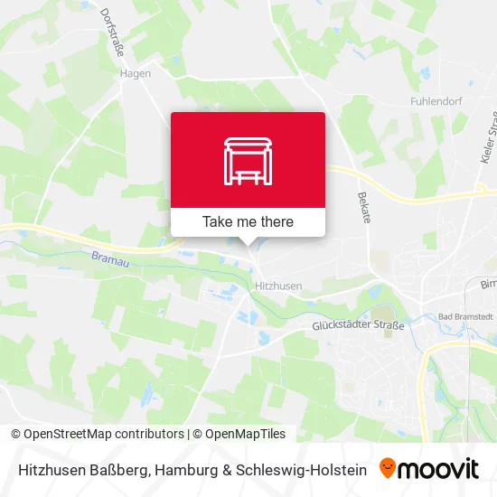Карта Hitzhusen Baßberg