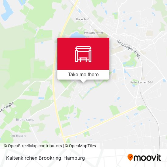 Kaltenkirchen Brookring map