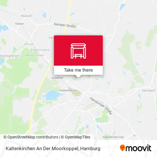 Карта Kaltenkirchen An Der Moorkoppel