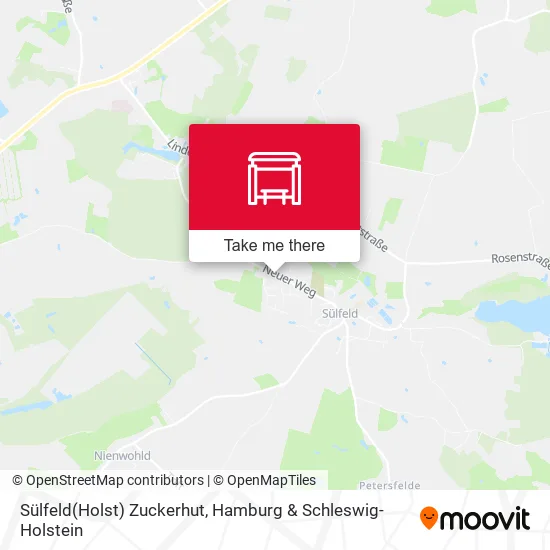 Карта Sülfeld(Holst) Zuckerhut