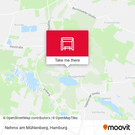 Карта Nehms am Mühlenberg