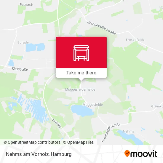 Карта Nehms am Vorholz
