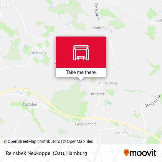 Reinsbek Neukoppel (Ost) map