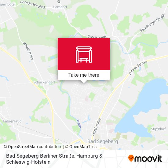 Bad Segeberg Berliner Straße map