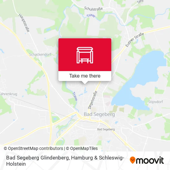 Карта Bad Segeberg Glindenberg