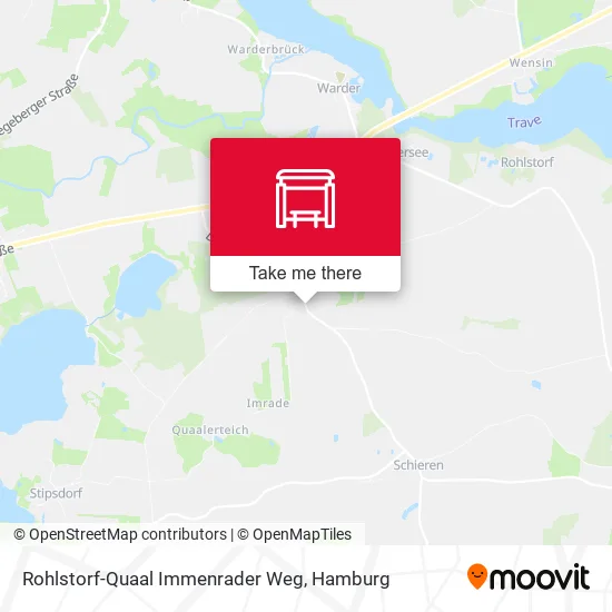 Карта Rohlstorf-Quaal Immenrader Weg