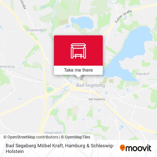 Карта Bad Segeberg Möbel Kraft