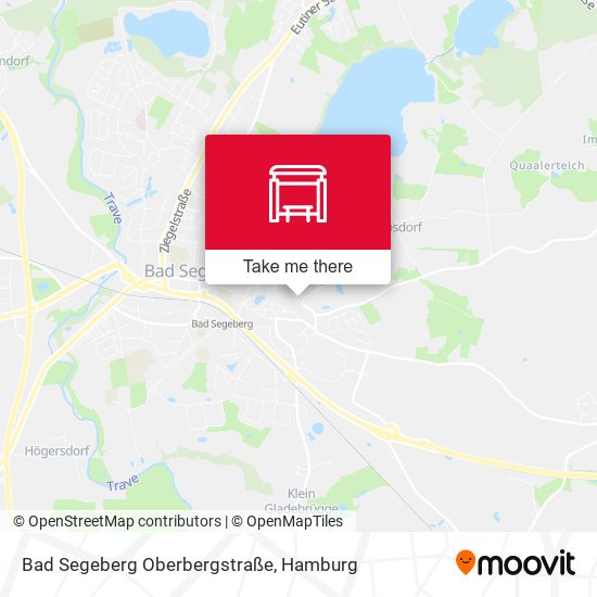 Bad Segeberg Oberbergstraße map