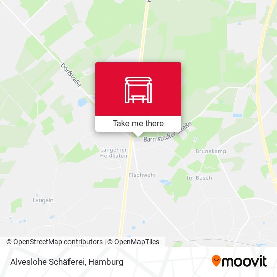 Alveslohe Schäferei map