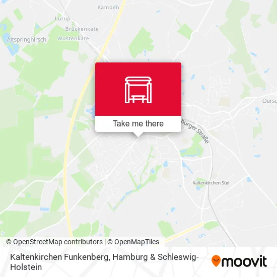 Карта Kaltenkirchen Funkenberg