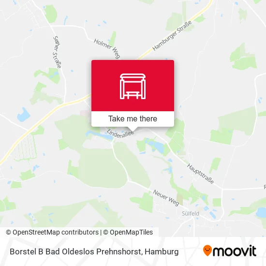 Карта Borstel B Bad Oldeslos Prehnshorst