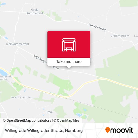 Willingrade Willingrader Straße map