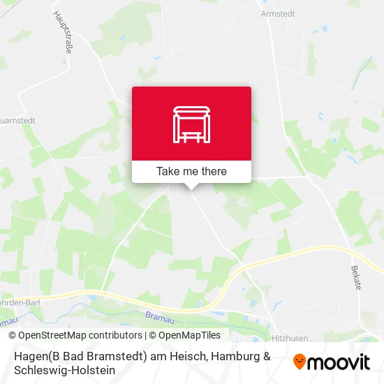 Карта Hagen(B Bad Bramstedt) am Heisch