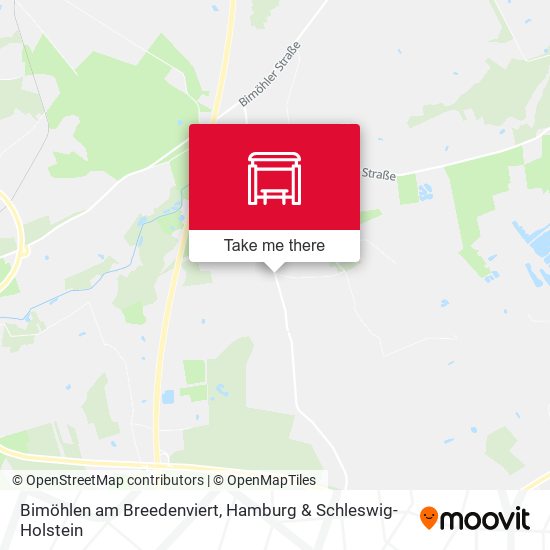 Bimöhlen am Breedenviert map