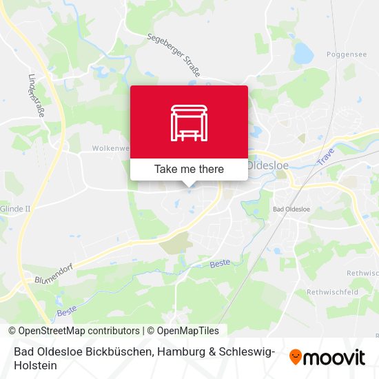 Bad Oldesloe Bickbüschen map