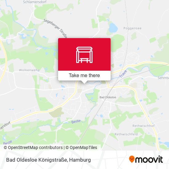 Bad Oldesloe Königstraße map