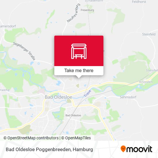 Bad Oldesloe Poggenbreeden map