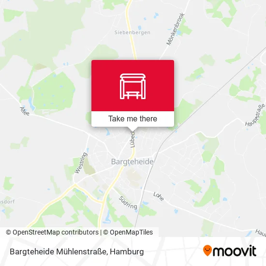 Карта Bargteheide Mühlenstraße