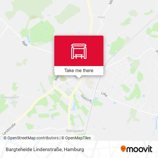 Bargteheide Lindenstraße map