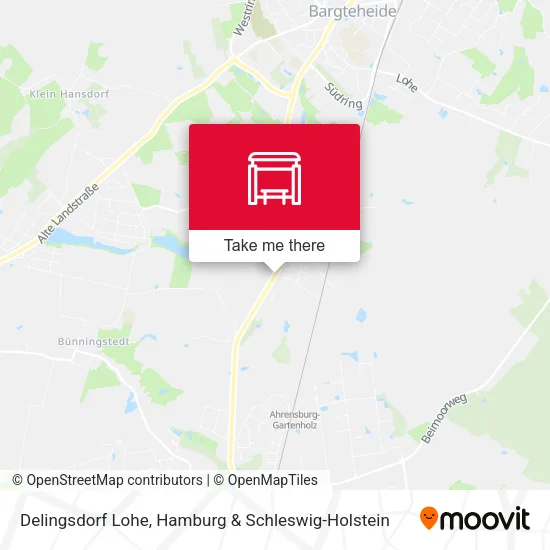 Карта Delingsdorf Lohe
