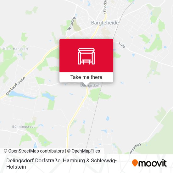 Delingsdorf Dorfstraße map