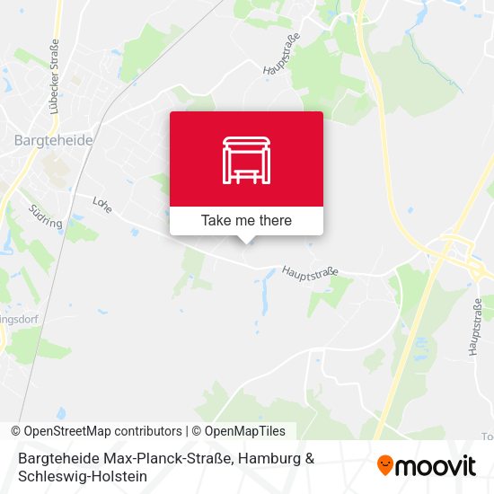 Bargteheide Max-Planck-Straße map
