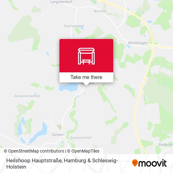 Heilshoop Hauptstraße map
