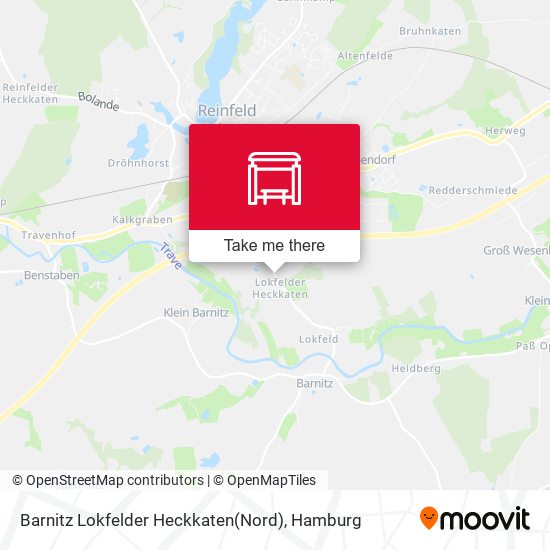Barnitz Lokfelder Heckkaten(Nord) map