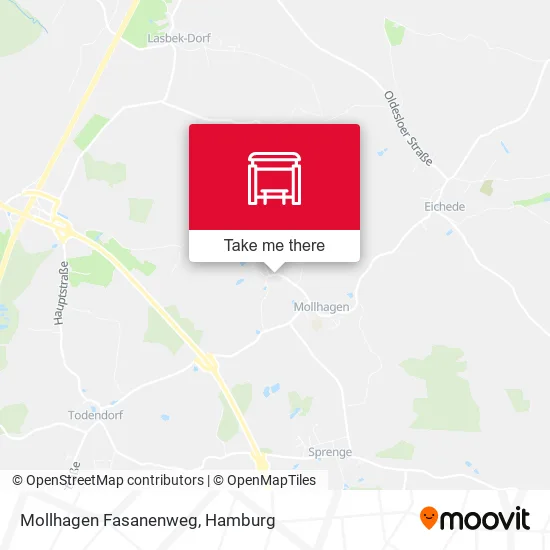 Карта Mollhagen Fasanenweg